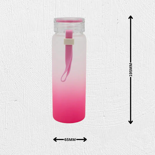 FROSTED 500ML GLASS BOTTLES