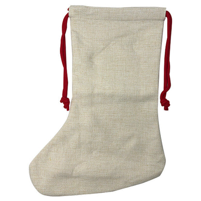 DRAWSTRING CHRISTMAS STOCKING