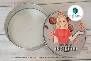 PRINTED METAL TINS