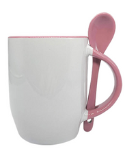 Load image into Gallery viewer, BULLET SHAPE MUG WITH SPOON