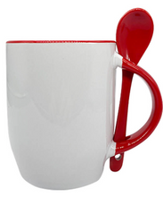 Load image into Gallery viewer, BULLET SHAPE MUG WITH SPOON