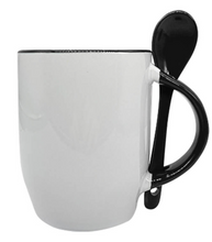 Load image into Gallery viewer, BULLET SHAPE MUG WITH SPOON