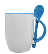 Load image into Gallery viewer, BULLET SHAPE MUG WITH SPOON