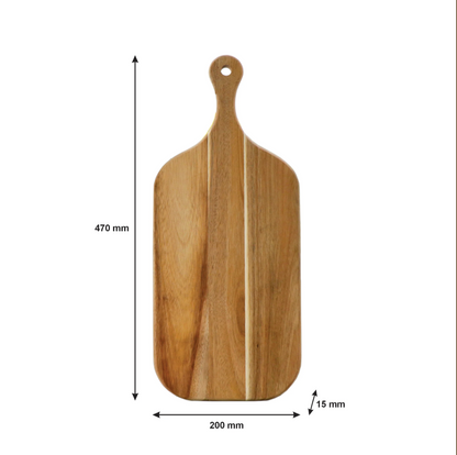 ACACIA WOOD PADDLE SERVING BOARD