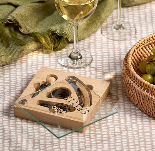 BAMBOO WINE ACCESSORY SET