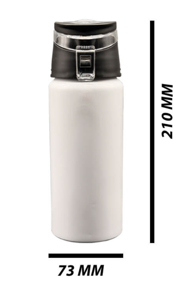 650ML ALUMINIUM TOP POP WATER BOTTLE