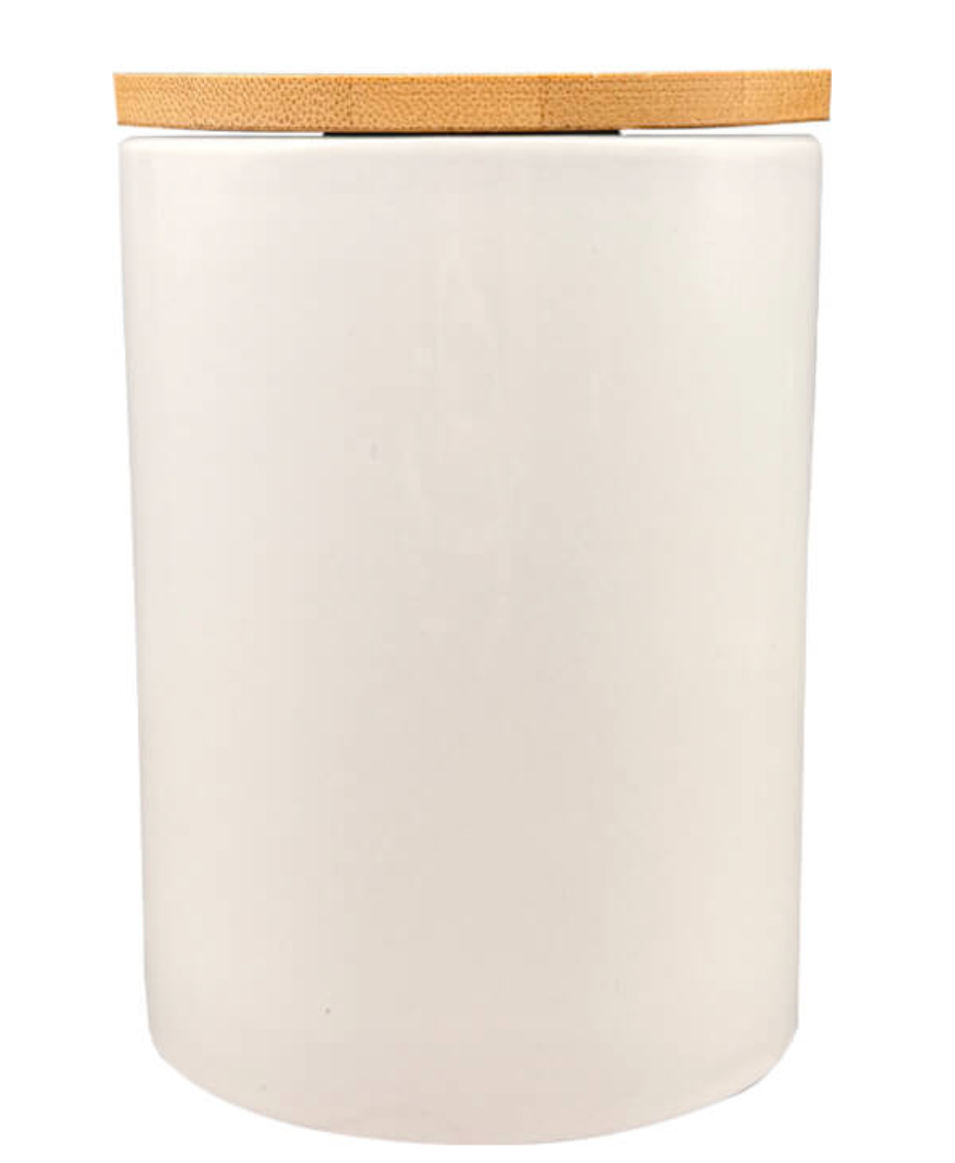 PRINTED CERAMIC JAR