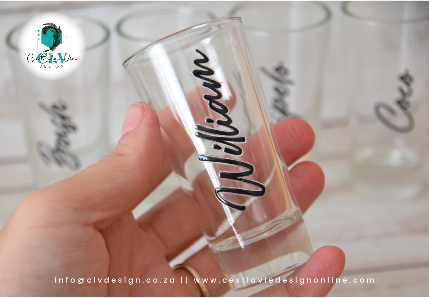PRINTED SHOOTER GLASS (50ML)
