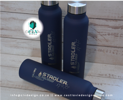 1L STEEL COATED BOTTLE (ENGRAVED)