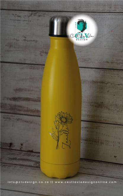 500ML COATED BOTTLES (ENGRAVED)