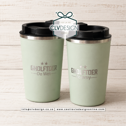 CALDOS STAINLESS STEEL VACUUM TUMBLER - 380ML