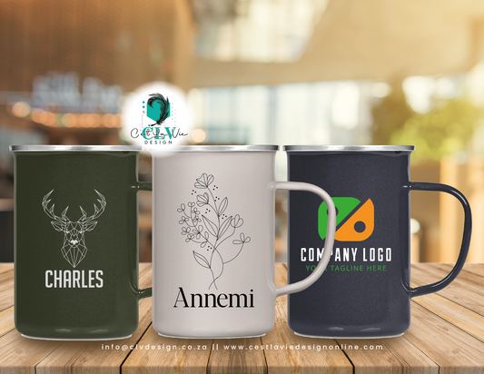 ENAMEL (600ML) MUG