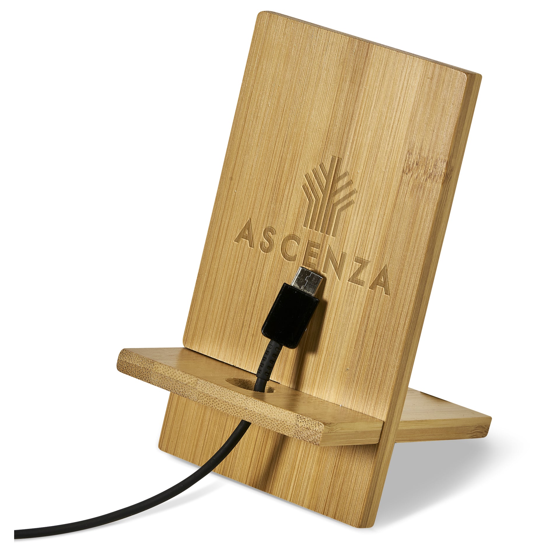 BAMBOO PHONE STAND