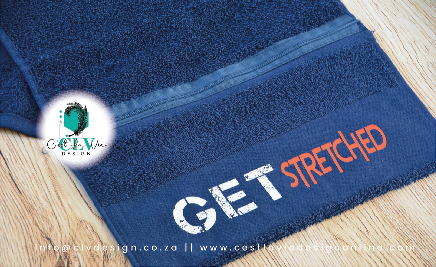 PRINTED SMALL SPORTS TOWEL