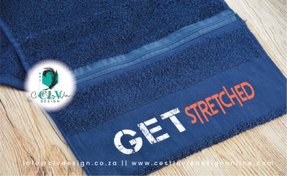 PRINTED SMALL SPORTS TOWEL