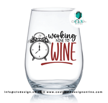 Load image into Gallery viewer, STEMLESS WINE GLASS TUMBLER
