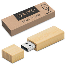 Load image into Gallery viewer, ARTIFICIAL BAMBOO USB (16GB) FLASH DRIVE