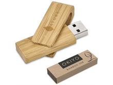 Load image into Gallery viewer, BAKEMONO BAMBOO USB (32GB) FLASH DRIVE
