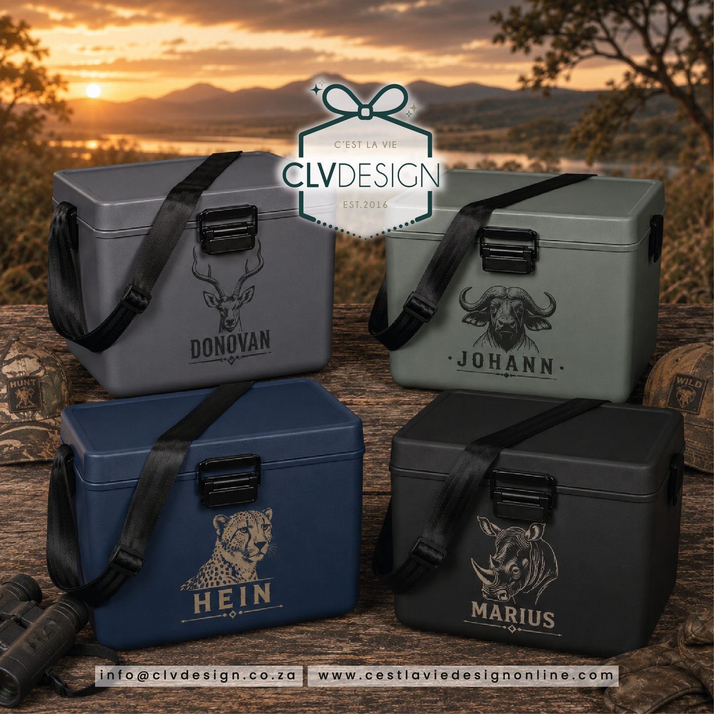 PERSONALISED HARD SHELL URBAN TERRAIN 12L COOLER