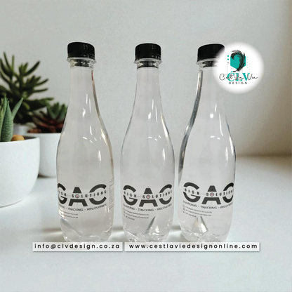 BRANDED BOTTLED WATER (MOQ 10 UNITS)