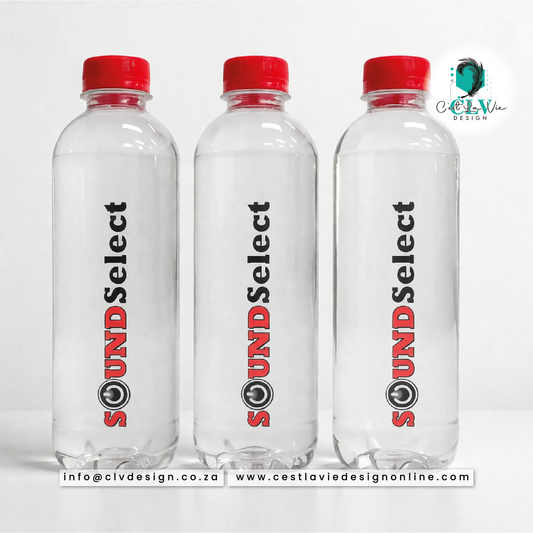 BRANDED BOTTLED WATER (MOQ 10 UNITS)