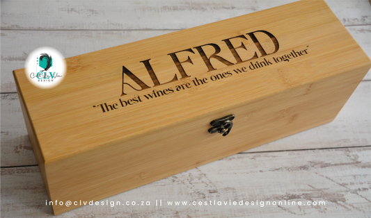 BAMBOO WINE BOX SET