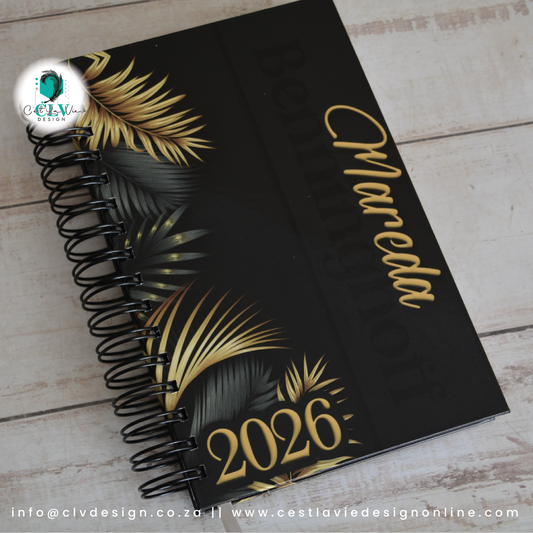 2026 WIRE BIND HARD COVER DIARY