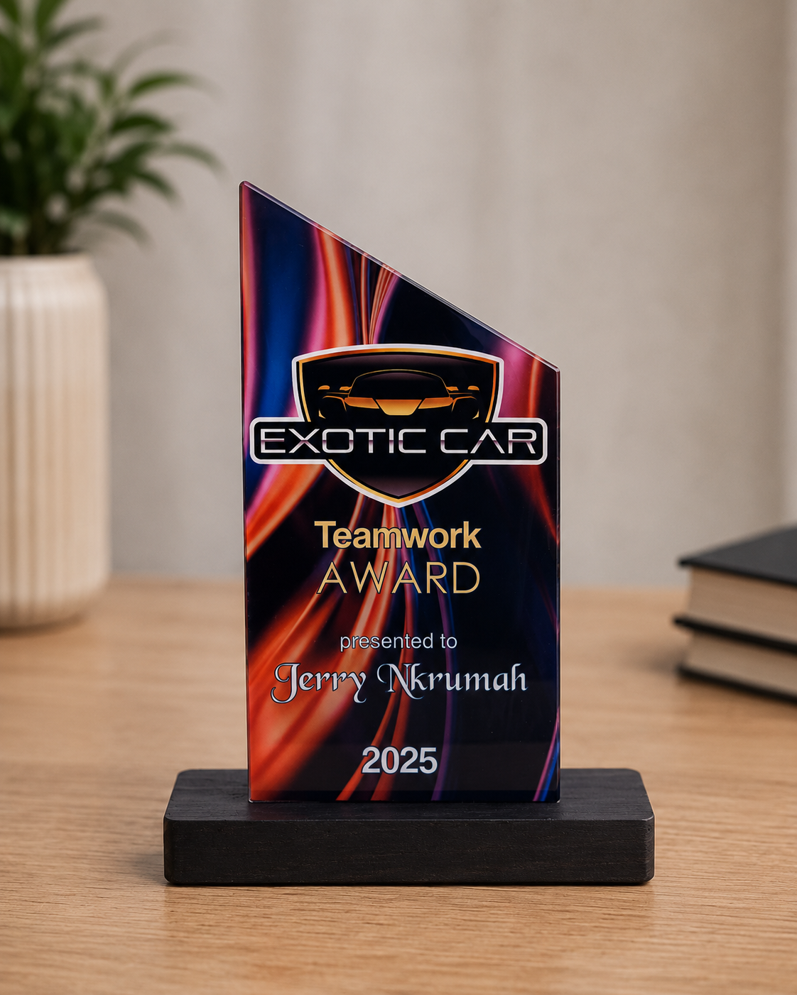SLANTED AWARD