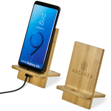 Load image into Gallery viewer, BAMBOO PHONE STAND