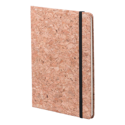 CORK NOTEBOOK WITH BELLY BAND