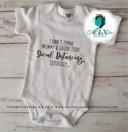 STANDARD PRINTED BABY ONESIES