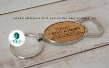 Load image into Gallery viewer, BAMBOO BOTTLE OPENER KEY HOLDER
