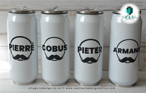 PERSONALISED STEEL CAN