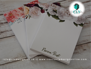 PRINTED NOTEPADS