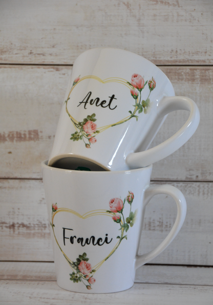 PRINTED CONE MUG (12OZ)