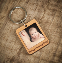 Load image into Gallery viewer, PRINTED WOODEN KEYCHAIN